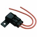 Seachoice Fuse Holder, 0 to 30A Amp Range, Wire Leads, Automotive Fuse Type 12671